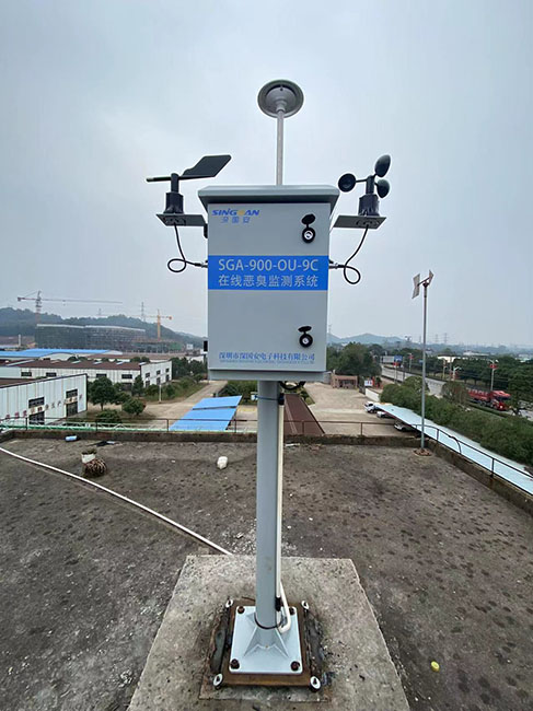 惡臭電子鼻安裝現場調試