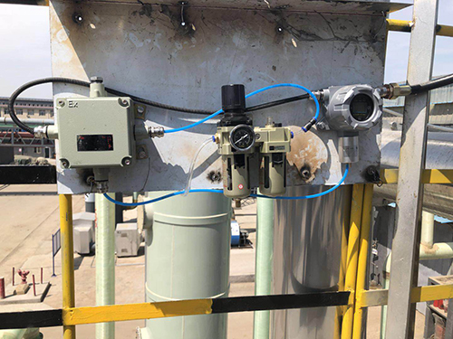 氣體監測系統安裝現場圖