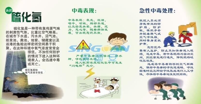 高濃度吸入硫化氫會致人死亡，需謹(jǐn)慎預(yù)防