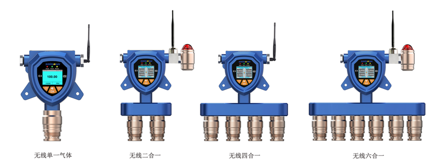 無線多合一氣體檢測儀