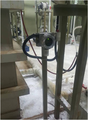 航空煤油氣體檢測儀現場圖