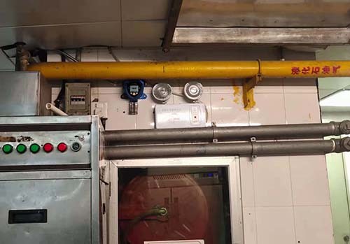 燃?xì)庠诰€監(jiān)測(cè)系統(tǒng)安裝現(xiàn)場(chǎng)圖