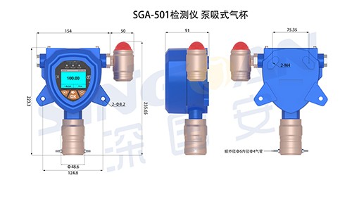 泵吸式二氧化氯氣體檢測儀