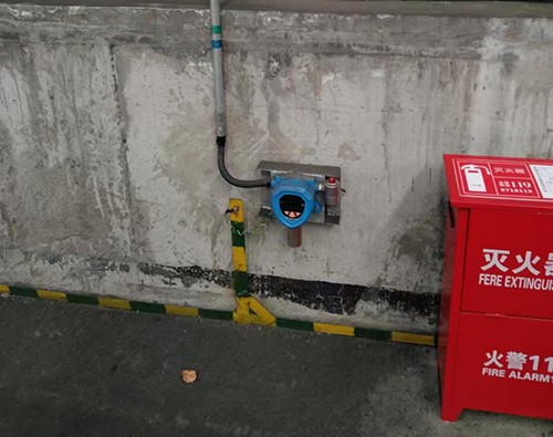 氣體檢測儀現場圖