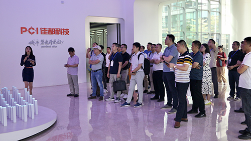 深國安參觀學習佳都科技現場. 深國安參觀學習佳都科技現場.