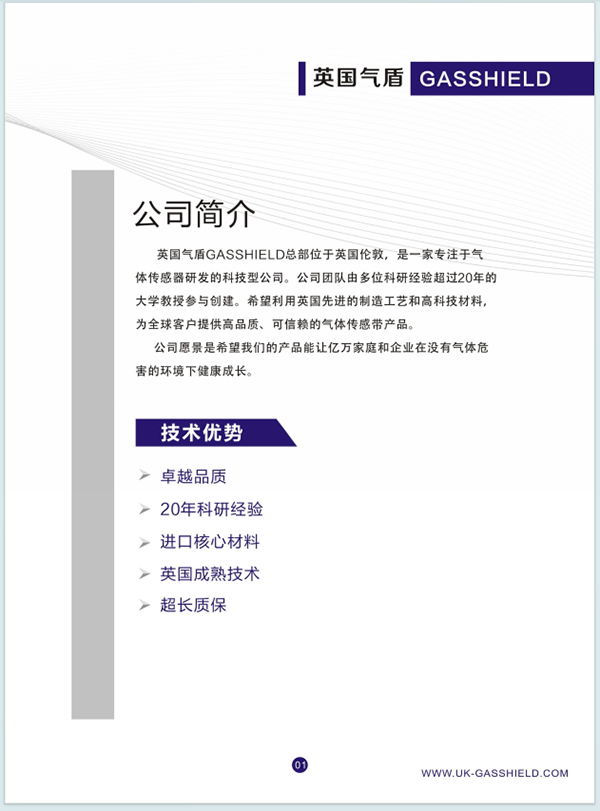 可燃?xì)怏w傳感器資料大全目錄