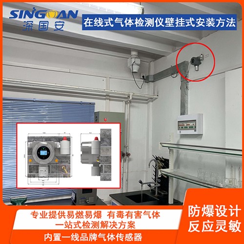 固定壁掛式氣體檢測儀