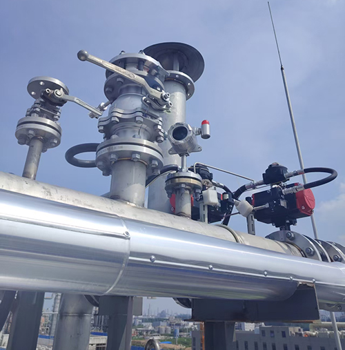 焚燒爐管道法蘭式氮氧化物檢測儀